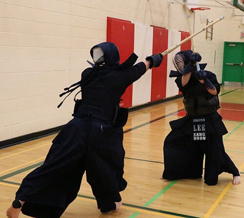 Kendo sparring